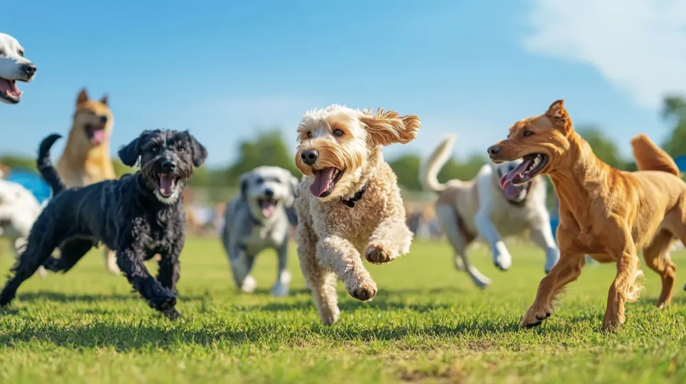 Groupe de chien